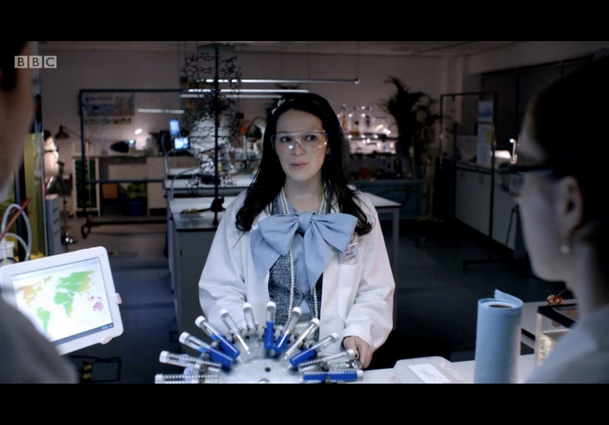 JermainJulien's tweet photo. #WolvesAmongUs
The original end line was, โHardly the Hardron Collider, is itโ and meant to sting Shannon. @RachelTeate made a joyful fluff of the line, which we stuck with for the remaining takes. It felt very Kara lifted the energy of the end of the scene. https://t.co/85tVpsmA1Y
