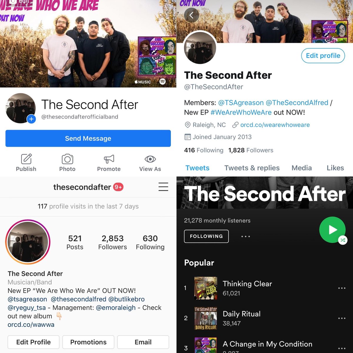 Let's begin a little contest! So, all you have to do is retweet THIS tweet. One random person will get a FREE shirt from us AND one song's lyrics handwritten! ❤️ Super simple right? Next Thursday 5/14, we will select a winner.