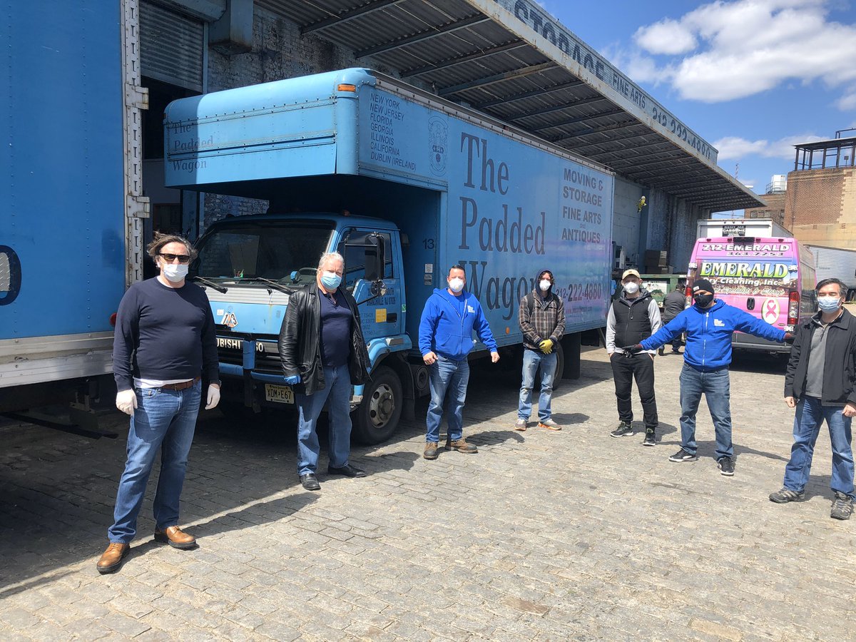 TheMeitheal's tweet photo. #TheMeitheal Week 2: Our GoFundMe page started receiving generous donations and we partnered with @ThePaddedWagon and Emerald Dry Cleaning Supplies to start to deliver our donations to Hospitals: https://t.co/SmuVba6o3w