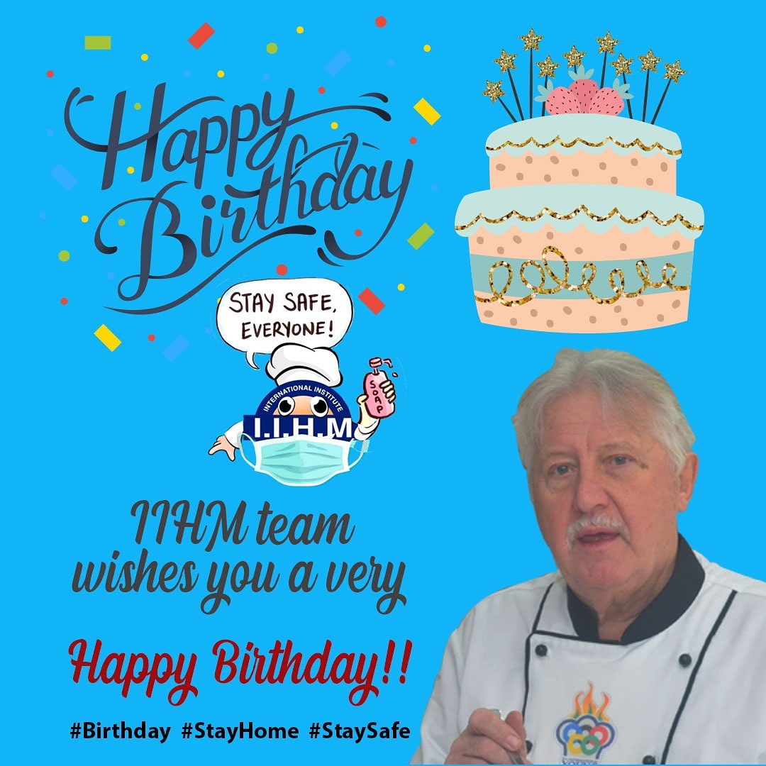 IIHMHOTELSCHOOL's tweet photo. Many Happy Returns to our dearest Chef Brian Turner, President of the Royal Academy of Culinary Arts and Chief Judge, Young Chef Olympiad. Wish you Good and Healthy life from Team IIHM 🙏

@AcadCulArts 
#HappyBirthday #YoungChefOlympiad #ChefJudge #CoronaVirusHeros https://t.co/KmqdORQB0J