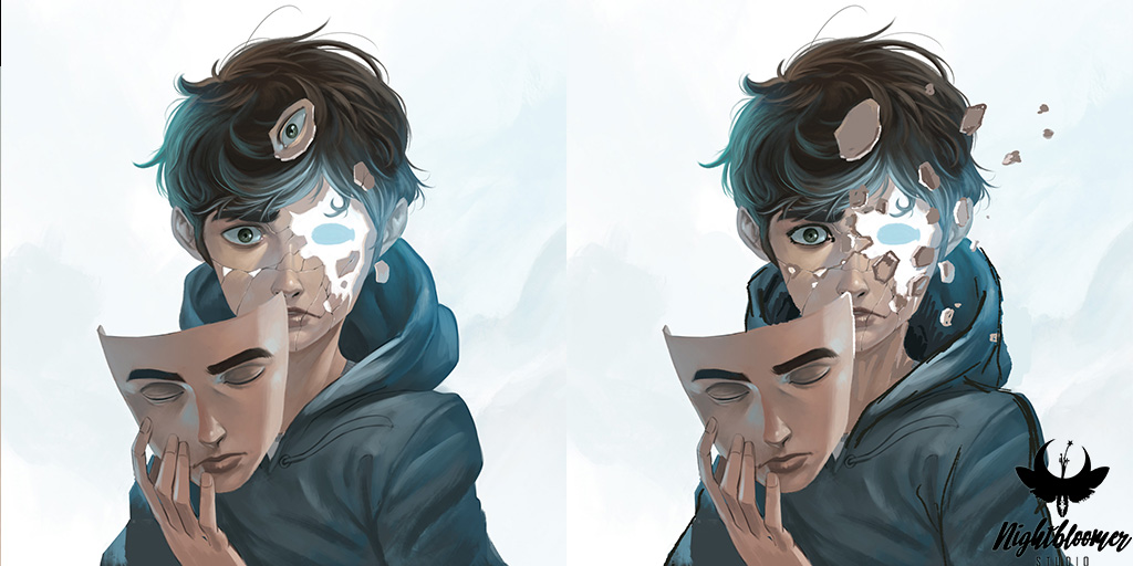 Nightbloomer_'s tweet photo. Morgan is only one amongst the Dreamwalkers, but his choices will be yours to make.

Cover art first draft  by @Coliandre check the banner for the final version.

#dreamwalkers #indiegame #indiedev #conceptart #vndev #fantasyart #nightbloomerstudio #Coliandre #XavierColette https://t.co/XrYNYF8jat