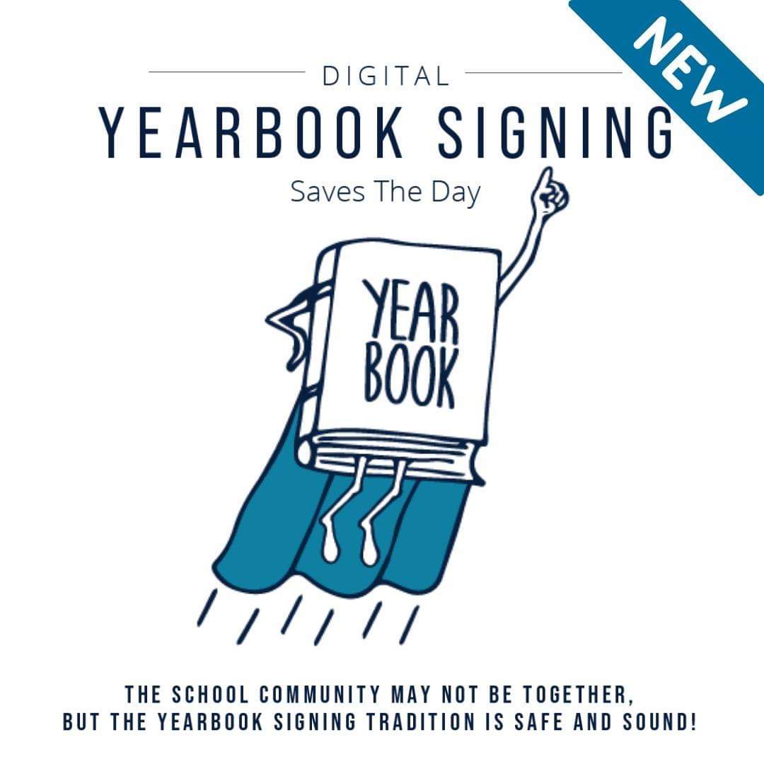OmsPublications's tweet photo. COMING SOON! A platform designed specifically for virtual yearbook signing at a safe social distance. This tool will provide students with the opportunity to gather messages from their classmates in a format that is easily printed from home to be included in their yearbook. https://t.co/JJAKbwzQqZ