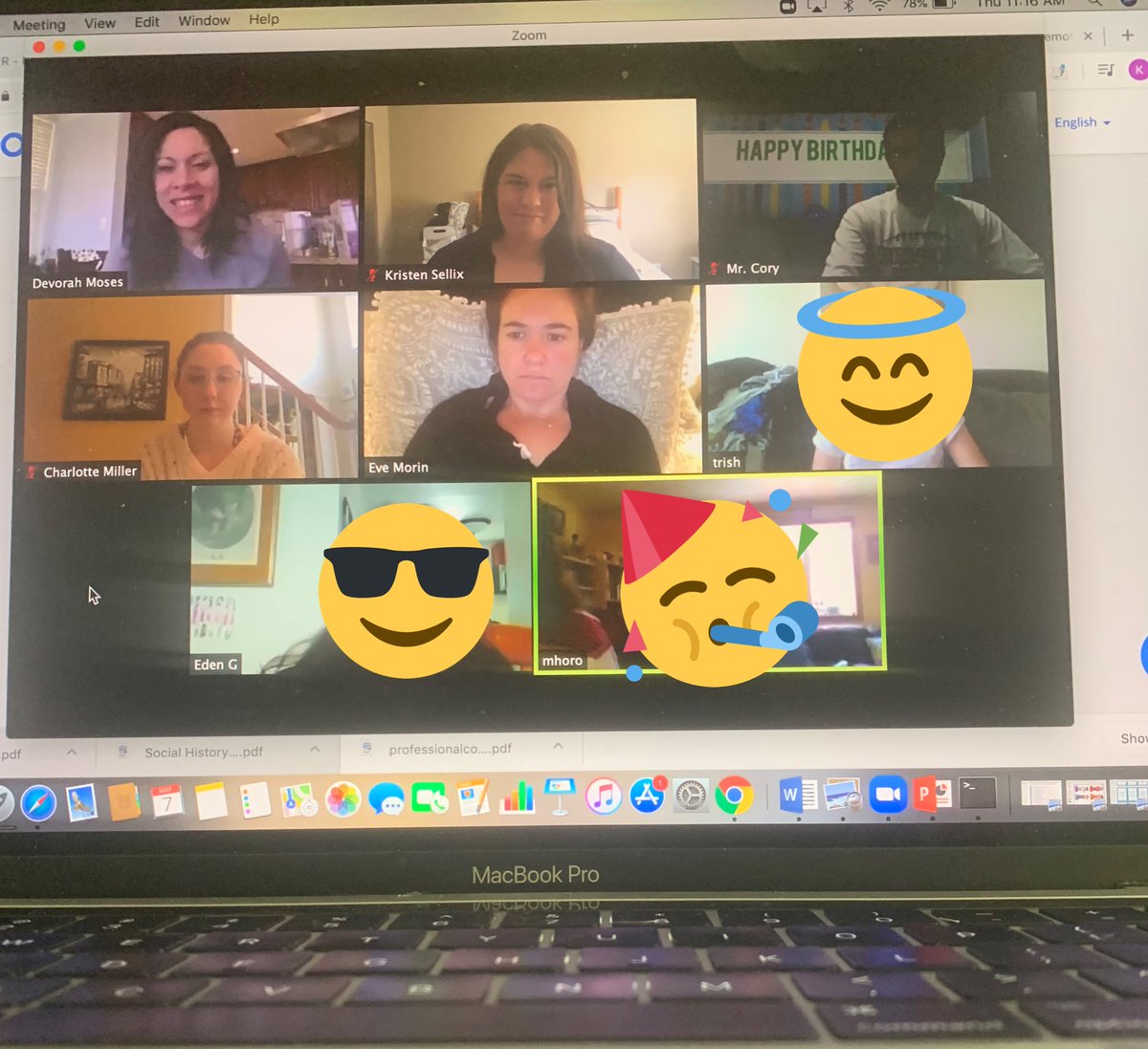 Wishing one of Mrs. Springer’s students a very happy birthday even if we can’t be at school, love our dedicated teachers and aides 💛🥳 <a href="/janelleamato/">CresskillSpecialServices</a>