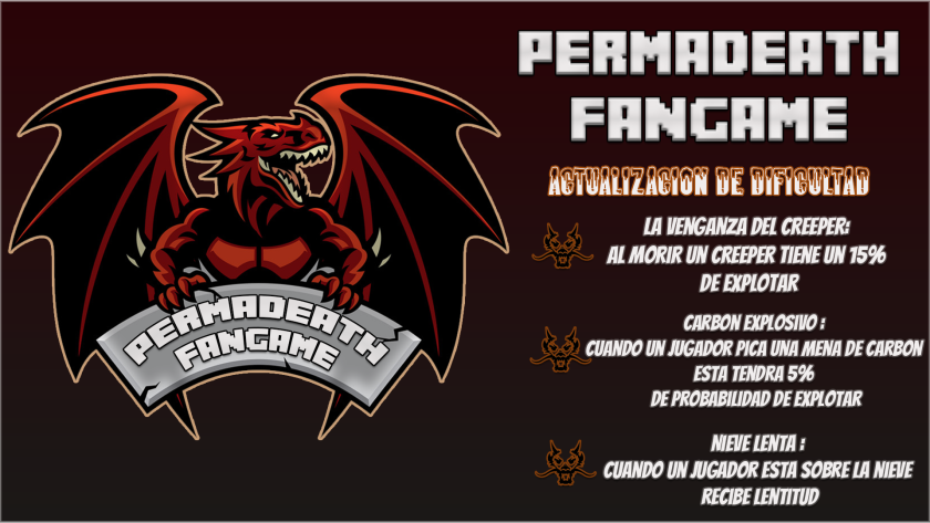 FanPerma's tweet photo. Es hora de dificultad :) Update del dia 08/05/2020 #PermadeathSMP https://t.co/b6RGQDDYCc