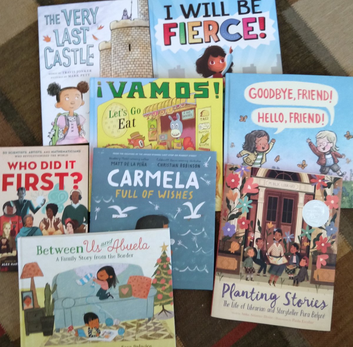 Meyer113's tweet photo. Thankful for @FirstBook and @pizzahut for providing some amazing books to help restock our library for when our students return!
#FCPSLibrariesLead https://t.co/aNA4KLBRQm
