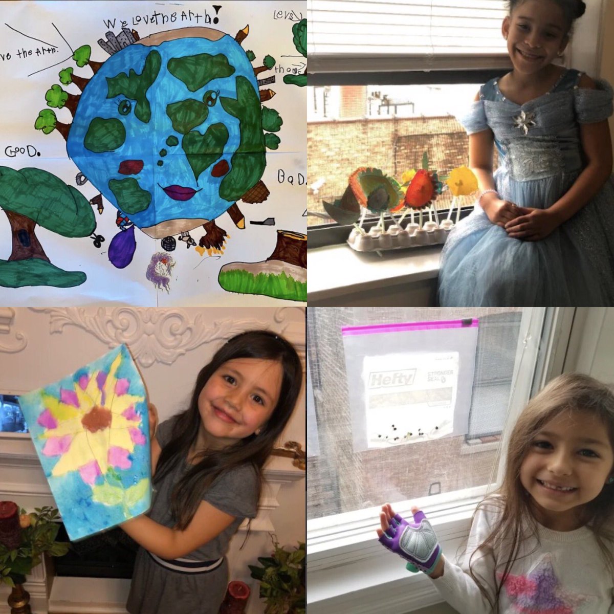 Last week our Holmes Kinders continued to grow their brains with a plant theme full of art, science, and even some weeding! #holmeshawks #op97 #weared97