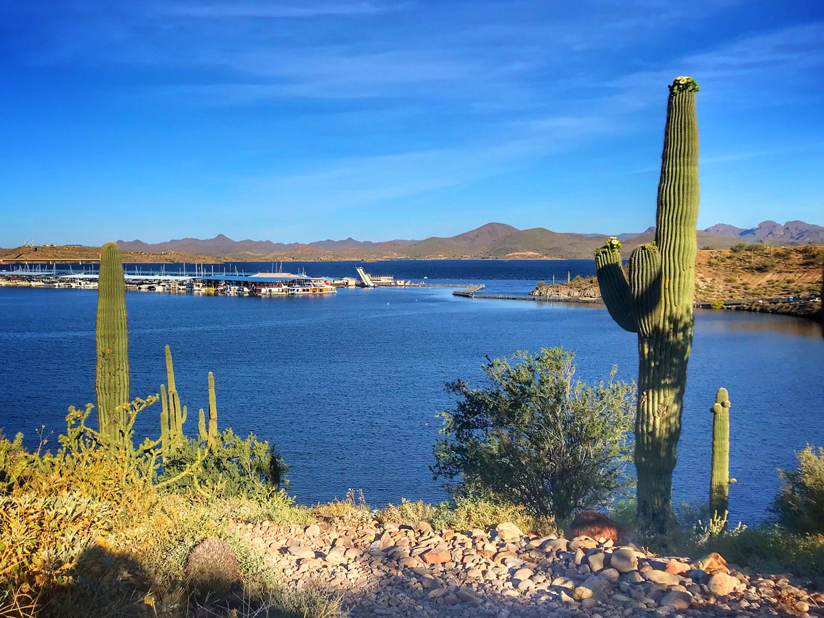Good morning from Lake Pleasant! 