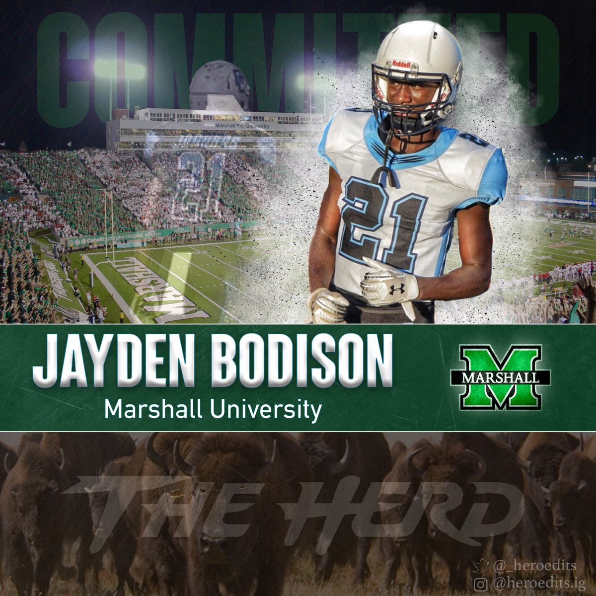 @HerdFB @tcramsey19 @GC_JagsFootball @Coach2Bless @Coreyfuller4 @successathletic @247Sports Edit by: @_heroedits