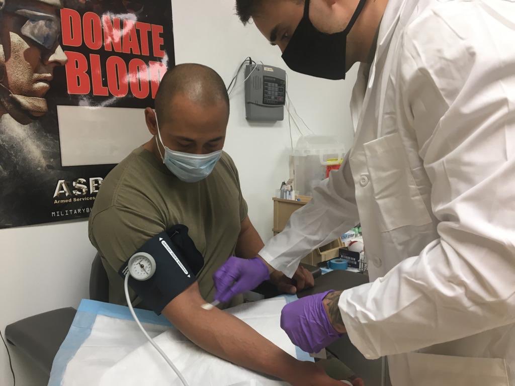 jtfbravo's tweet photo. #DYK JTF-Bravo has a ‘Walking Blood Bank’ program that allows doctors and surgeons to be able to access critically needed blood supplies beyond what is kept on-hand in the hospital. If you are interested in participating, contact the CSH! #BuildReadiness #GiveBlood https://t.co/QjMCtArNrV