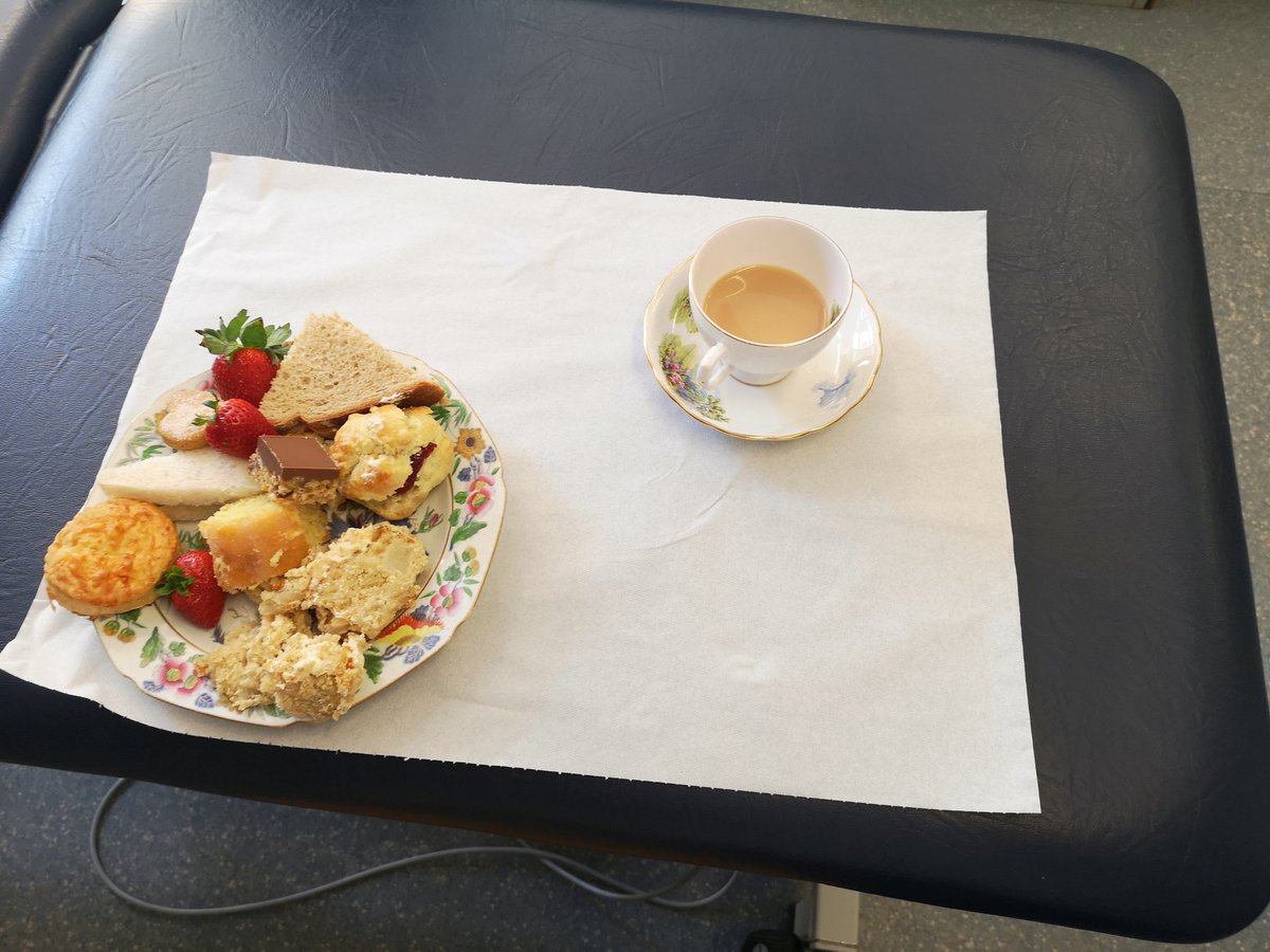 It takes more than a global pandemic to keep the <a href="/SBUHBphysio/">@swanseabayNHSphysio</a> team down. Whilst working hard to keep people well we also love a good afternoon tea and today we celebrated #VEDay. Strict social distancing was achieved and it must be said - we are damn fine bakers! <a href="/SBUHBWellbeing/">SBUHB Staff Wellbeing Service</a>