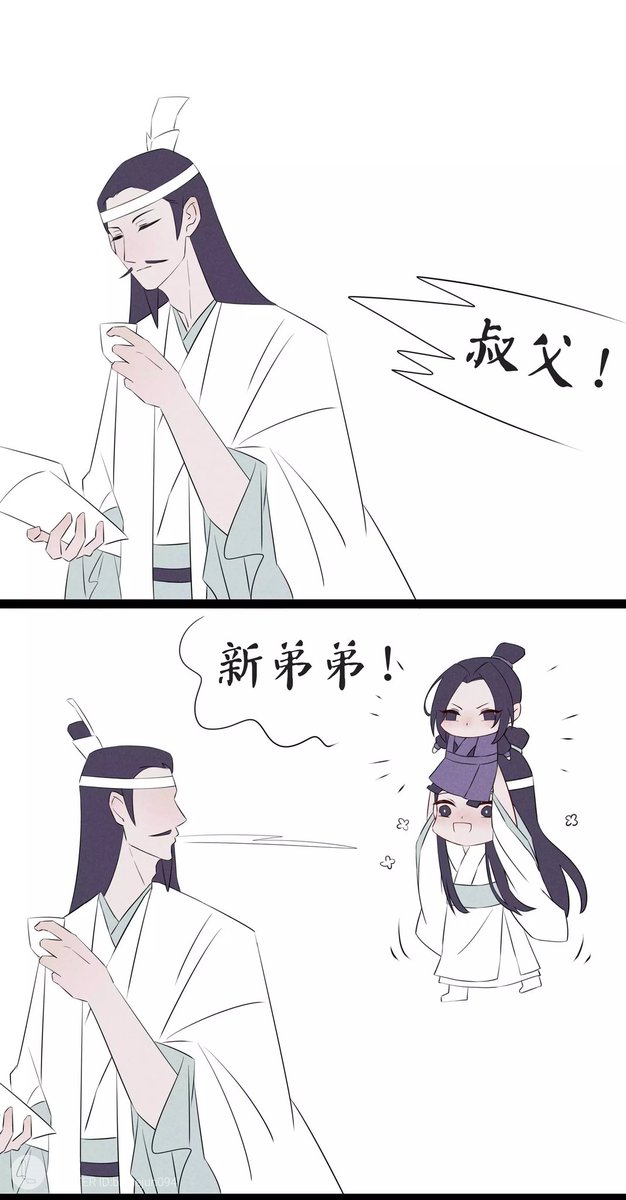 juyueye's tweet photo. 【授权转载】
《换弟弟》
澄澄:发生什么事？？
汪叽:兄长不要我了？？？

涣涣错了，涣涣下次还敢😂
媳妇儿就是要从小带回家。
不过负荆请罪的涣涣委委屈屈好可爱呀
CR: 百鹤
LOFTER: https://t.co/svFL7jL7ec
#曦澄 #xicheng #魔道祖师 https://t.co/Jt1FB6V6ge
