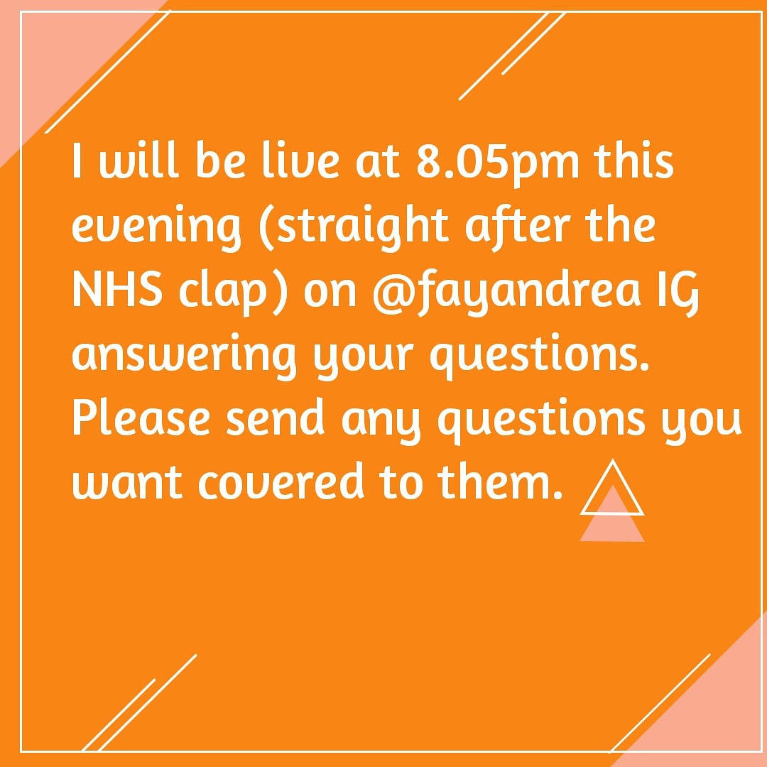 Join Bonnie &amp; Fay <a href="/FayAndreaPhoto/">FayAndrea</a> straight after the NHS clap this evening.