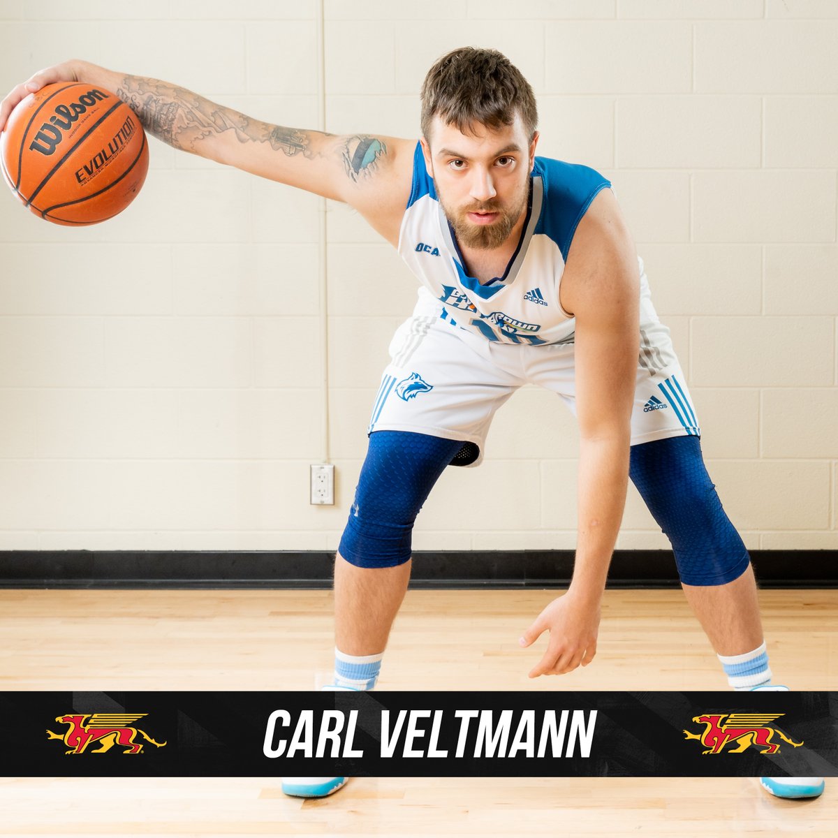 UofGMbball's tweet photo. Officially welcoming Carl Veltmann to the Gryphon Basketball Family!
#gryphonpride #statstuffer #character #building https://t.co/VLHYohvEgP