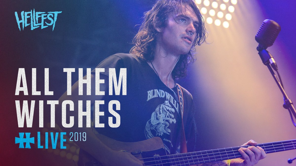 🎥☣️ HELLFEST LIVE 2019 ☣️🎥
@AllThemWitches - Live @ Hellfest 2019
📅 10/05 - 18h00
👉 https://t.co/pBxbOcYaOt
📸 Erwan Le Nagard @vacarm
🎥 Sombrero & Co
#hellfest https://t.co/twa44itTeL