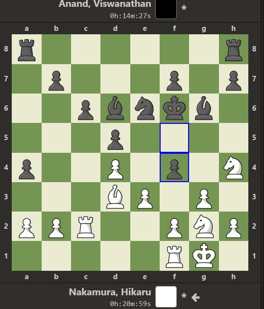 reachvsara's tweet photo. 2...f4! by @vishy64theking  Niiiiiiiiiiiiiiiiice! #VishyDa! #NationsCup @chesscom_in @chesscom https://t.co/ZbcX7RRY5Y