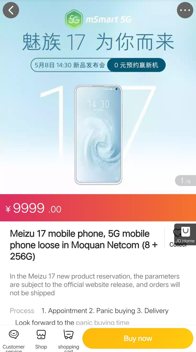 TechTipster_'s tweet photo. MEIZU 17 PRICING LEAKS AHEAD OF THE LAUNCH

Meizu 17 with 8GB of RAM and 128GB of Storage will cost CNY 4,000 ($565/€525)

#Meizu17 #Meizu17Pro #Meizu17T #TechTipster https://t.co/Z7fj45dtev