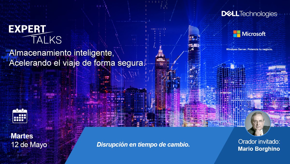 JuanFraAguilar's tweet photo. Este 12 de mayo los invito a que nos acompañen a las 10 AM (MEX) a nuestra #ExpertTalk con  
@BorghinoMario  para hablarnos de "Disrupción en tiempos de cambio". Inscripciones: https://t.co/p3bBWRQYlF ¡Los esperamos! https://t.co/k5O5ybNygL
