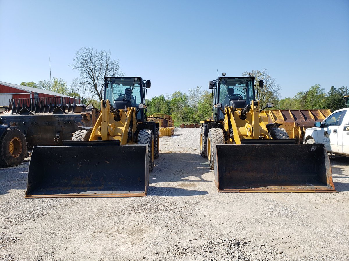 CroweEquipment's tweet photo. You know what's better than 1 Cat 910K? 2 Cat 910Ks! These just arrived, and are ready to be added to our equipment inventory! These are clean, low hour machines! Call us if you are interested! #CroweEquipment #910K #Cat910K #Caterpillar910K #HeavyEquipment #CatEquipment https://t.co/Z6RA19ZmrA