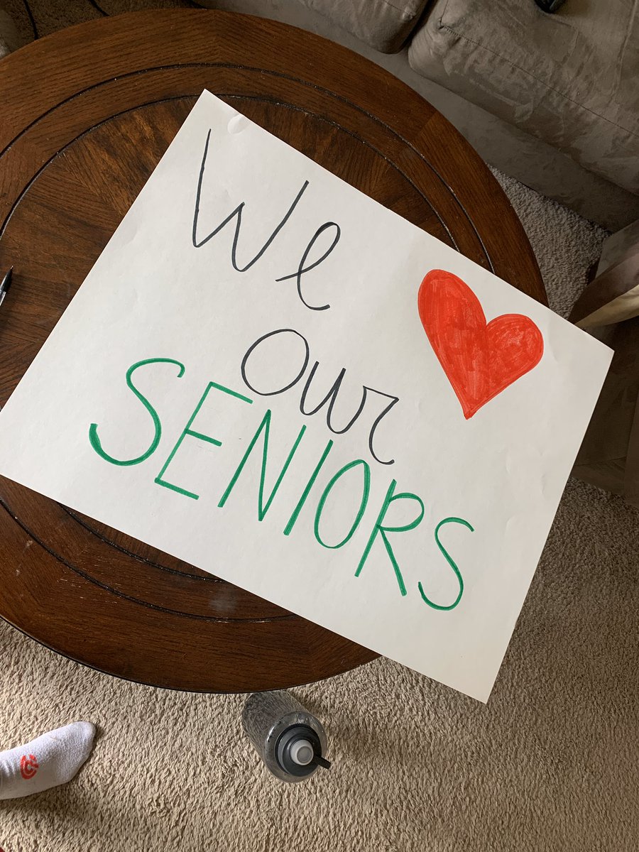 CorbetBHS's tweet photo. I may not be the best sign maker, but I think it gets the point across. https://t.co/jA6FxLdpCy