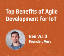 iot_spotlight's tweet photo. "Agile IoT is a journey of a 1000 steps" Ben Wald, Founder, Very. From his session "Top Benefits of Agile Development for IoT" @ #ConnectedThings2020 https://t.co/M5jh8yoEHF