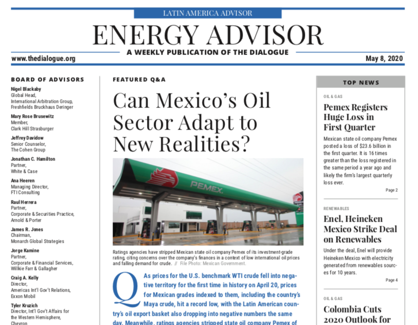 achacong13's tweet photo. Will the current scenario of low oil prices and demand be relatively short-lived, or should #Mexico and #Pemex prepare for long-term challenges—and if so, how?

@LourdesMelgar, Fluvio Ruiz Alarcón, @RaphaelPortelaC &amp; @GMonroyEnergy comment #EnergyAdvisor 

https://t.co/74ltrqlwHb https://t.co/Ldz3rD0zso