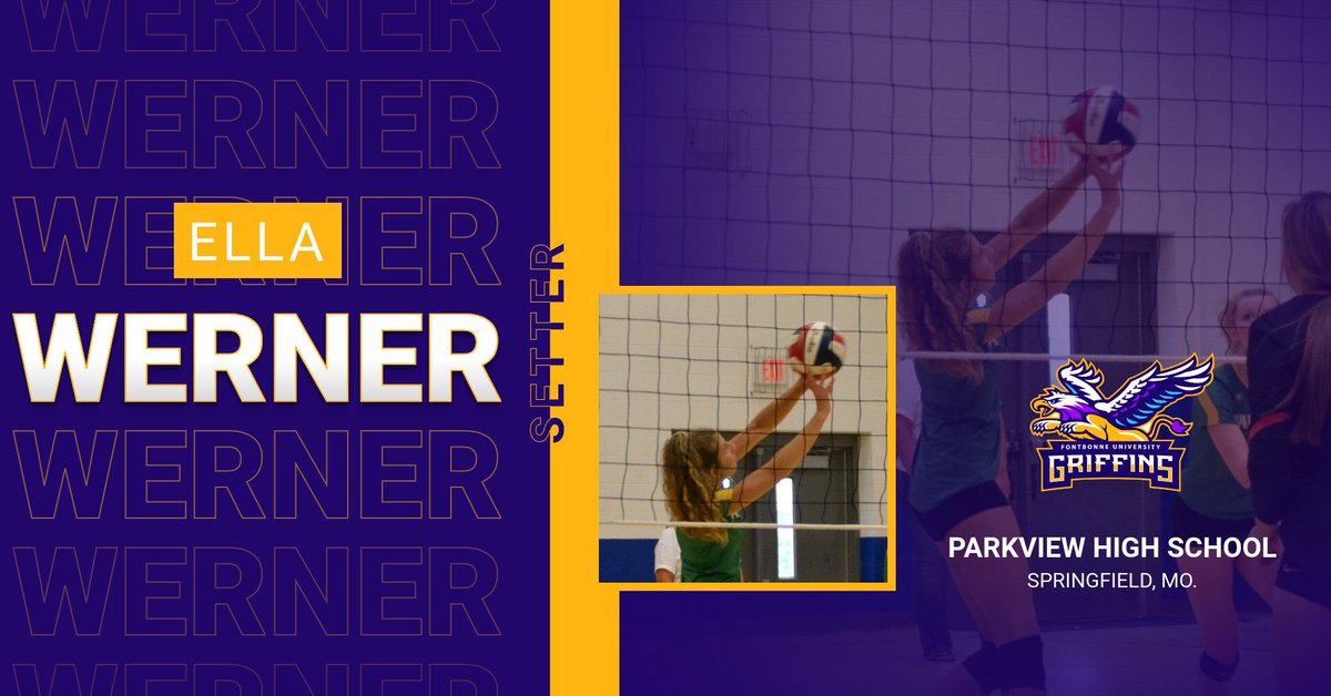 <a href="/FontbonneV/">Fontbonne Women’s VBALL</a> head coach Ryan LeGrand announced the signing of Ella Werner for the 2020 season! Welcome Ella! #FBUGriffins #SoarHigher