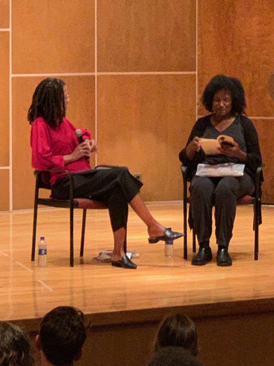 ASAP_artsNOW's tweet photo. #TBT to a keynote conversation between Evie Shockley and Harryette Mullen at #ASAP11. #blackpoetry #blackarts #blackpoets https://t.co/resKKV9G5B