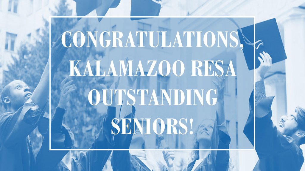 KalRESA's tweet photo. While the Kalamazoo RESA Outstanding Senior Awards Banquet has been canceled due to COVID-19, it’s important to recognize these impressive students for their academic achievements and professional ambitions. https://t.co/W9OdUqRptp