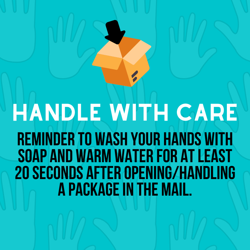 Friendly Reminder to wash your hands with soap and warm water for at ...