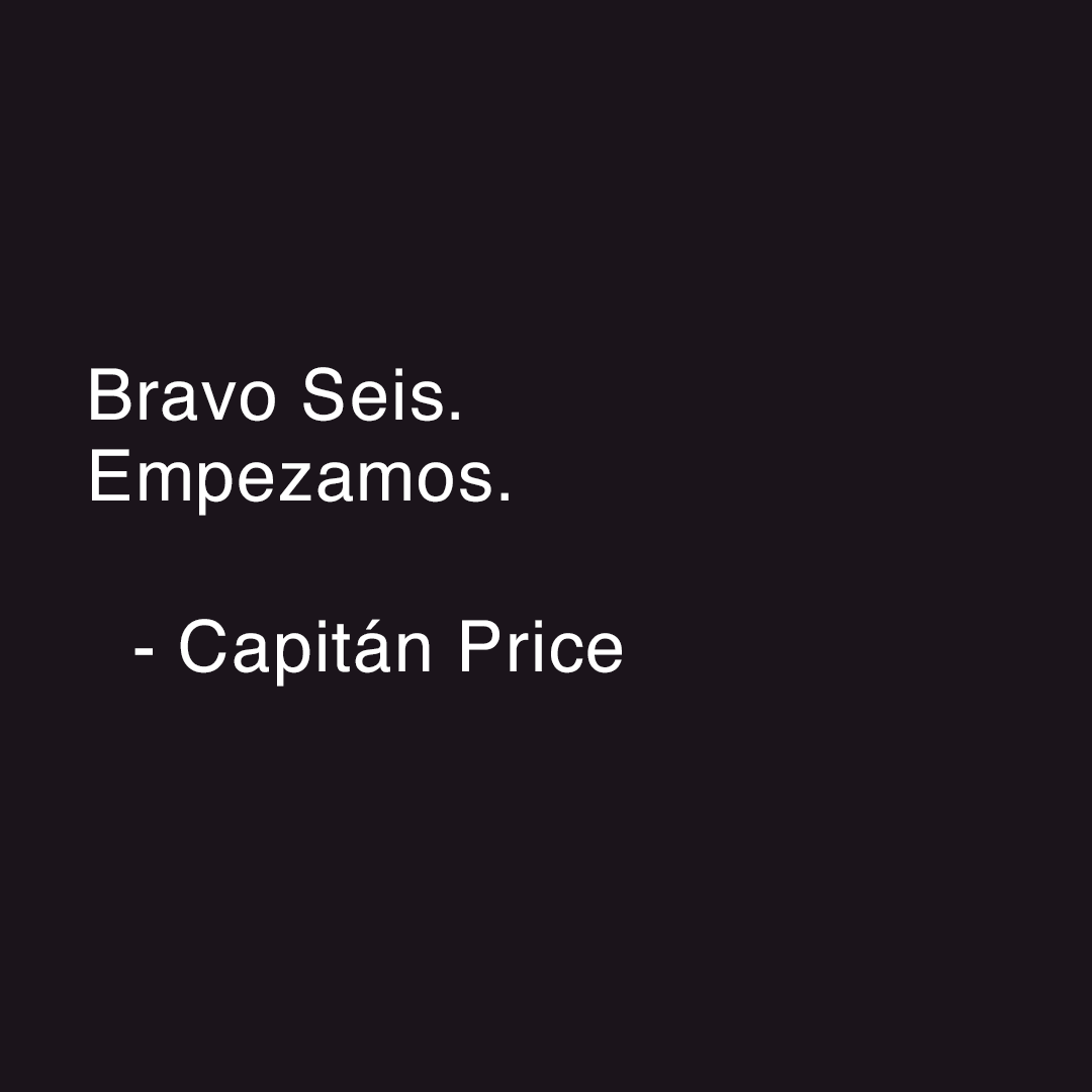 CallofDutyES's tweet photo. El Poeta.                         El Poema. https://t.co/EpN0F9v7t3