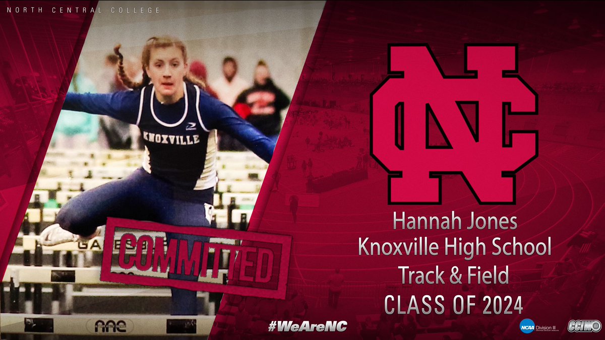NCCWomensXCTF's tweet photo. Today we get to welcome Hannah Jones to the Cardinal family! Hannah will be a great addition to our hurdle group! https://t.co/EFdgONle4C