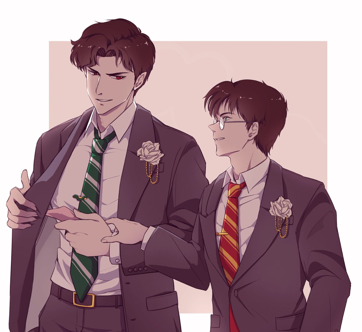 Tomarry арт. Томмари. Tomarry. Tomarry art. Harrymort slash.