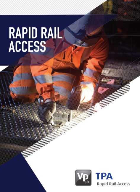 Vp_TPA's tweet photo. ** New Brochure **

TPA Rapid Rail Access have released a new brochure, this showcases the wide range of products available from our Rapid Rail Access division. Take a look https://t.co/DO1pyzar5X #NewBrochure #NetworkRail #TrackAccess https://t.co/XzCbr0m2Iw