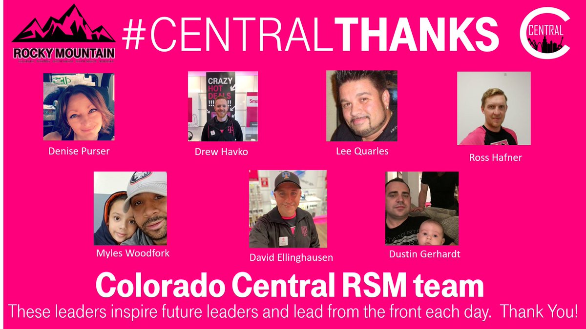 Thankful today for this RSM team who are out there leading their teams from the front each day.  #CentralThanks #FirstAndFast