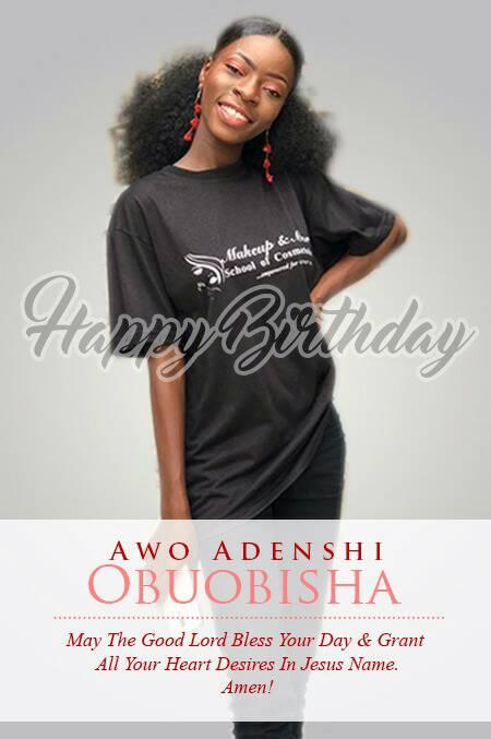 Happy Birthday 🎂 Awo Adenshi Obuobisha
May The Good Lord Bless Your Day & Grant All Your Heart Desires In Jesus Name. Amen! 😍
#birthday #awoadenshi #kidsister #temagirl #artist #musician #singer #dancer #songwriter #ghana #makeup #cosmotolgy #mayborns  #may7th . . . #HubGH