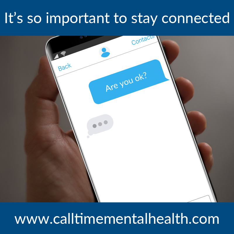 UBCP_ACTRA's tweet photo. Apart but not alone. It’s so important to stay connected. Call or text a friend or coworker today - and every day! #CalltimeConnect #MentalHealthWeek
https://t.co/DRP88aGLbc https://t.co/jtdXHVfIpW