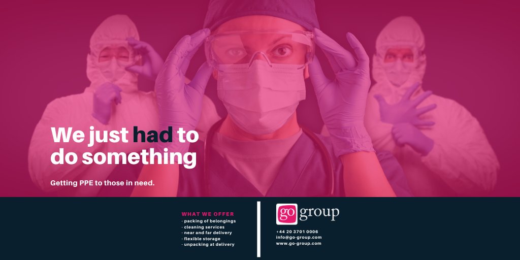 gogroupdotcom's tweet photo. It's been a busy couple of months! 
We have been commissioned and delivered over 30 tons of PPE UK frontline heroes since the beginning of April 2020.

Need PPE items to protect your employees?  Get in touch https://t.co/xftwUdnvqS 

#coronavirus #NHS #extendlockdown #PPE https://t.co/3tF6Ulq5Zt
