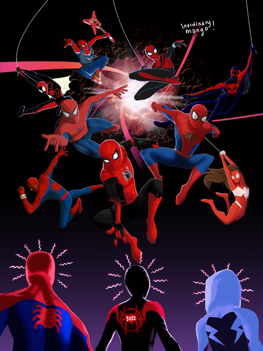Lorsqu& #39;un internaute lui demande si un caméo de Tom Holland était prévu, Chris Miller répond la chose suivante :« Nous avons parlé à Sony d& #39;un plan ambitieux impliquant Spider-Ham, Tobey, Andrew et Tom. Ils ont estimé que c& #39;était "trop tôt". »