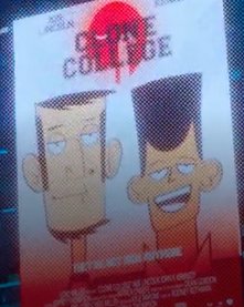 Il y a dans le film une affiche fictive d'une série animée nommée "Clone College".Il s'agit d'une fausse suite à une série animée existante, "Clone High", dont les réalisateurs sont fans.