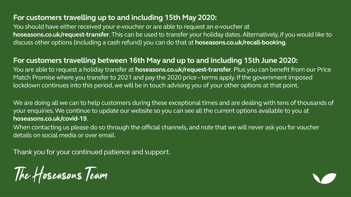 Hoseasons (@hoseasons) on Twitter photo 