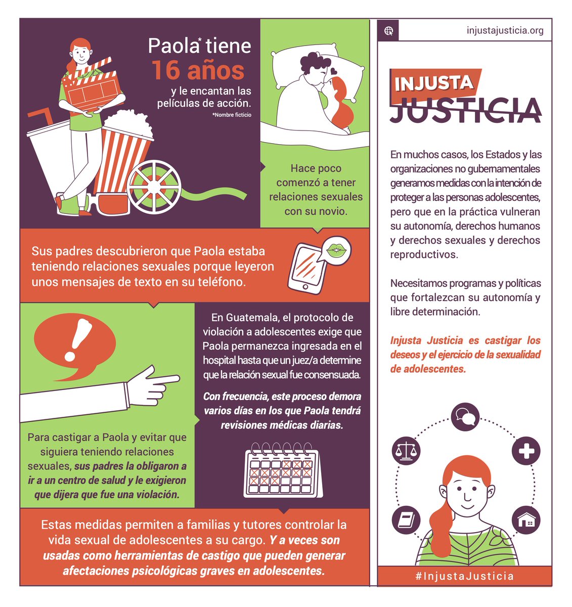 LasRamonasPy's tweet photo. Necesitamos generar protocolos que sean adecuados a los contextos y las ubicaciones de niñas y adolescentes, evitando que se generen vulneraciones desproporcionadas a quienes viven en zonas rurales. #InjustaJusticia I Conoce más: https://t.co/48P9glVQ1i https://t.co/eR2TPQbmIx