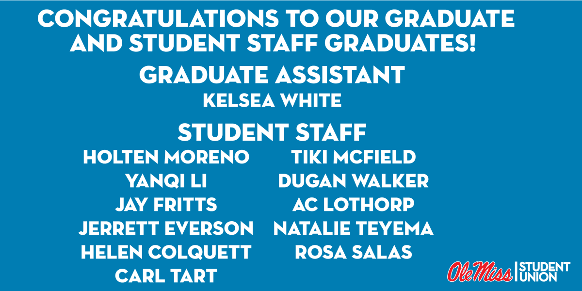 Ole Miss Student Union tweet media