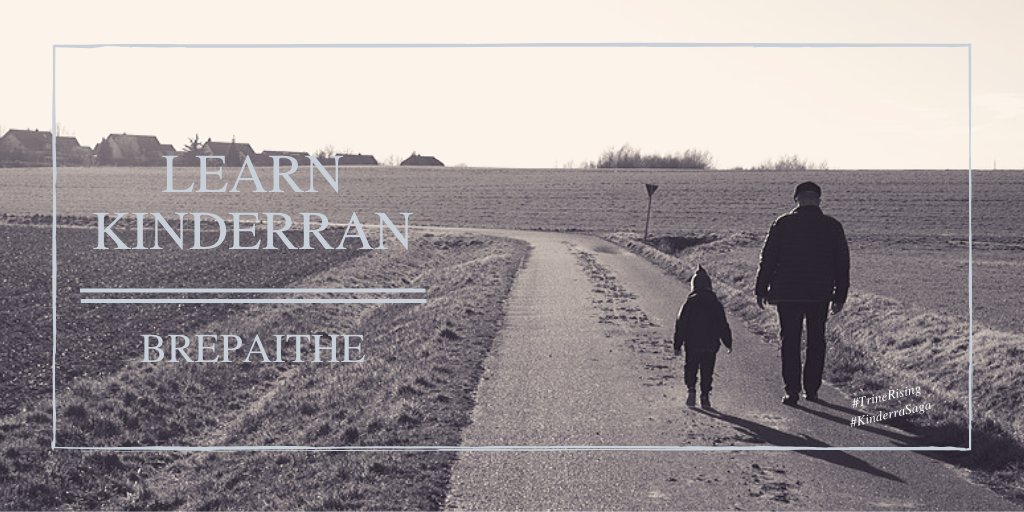 CKDonnellyTrine's tweet photo. The Kinderran word for 'grandfather.' Also a term of respect for elder males.
#TrineRising #KinderraSaga #EpicFantasy #SFF #YAFantasy #YAforEveryone #HopePunk #GirlsWithSwords #BadassGoodGuys #amwriting #WritingCommunity #writerslife #indiepub #selfpub #selfpublishing https://t.co/VfjbsMJHo9