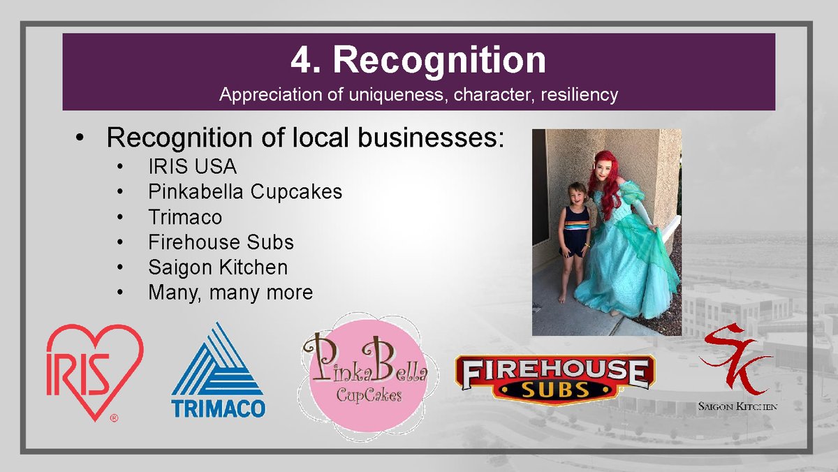 SurpriseEconDev's tweet photo. Day 4 is all about Recognition! The following companies are a few of those within Surprise who have donated items from food to masks. Do you know a Surprise business who has donated items (food, masks, etc.) during COVID-19? Give them a shout out! #EconDevWeek #ResilientAZ https://t.co/m1RRiMCpdw