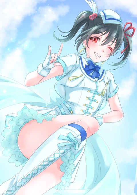 ワンダフルラッシュのMV嬉しすぎて描きました。 