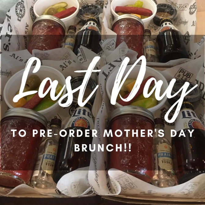 Brunch options for 2 or 4 ppl and we have a #vegan menu! Pre-orders will end at 2pm today.
Link in bio to order --> online ordering tab --> select takeout--> asap --> Mother's Day Pre-order --> select your pickup time for Sunday, May 10th! #mothersday