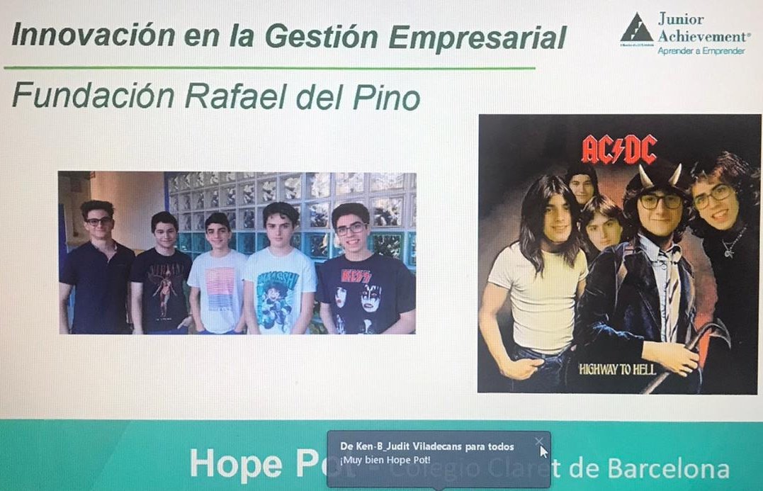 HopePot2's tweet photo. Muy orgullosos de todo nuestro equipo por haber llegado tan lejos, siendo premiados con la empresa con la mejor Innovación en la Gestión Empresarial 🏭☘️

¡Muchisimas gracias a @JASPAIN por esta gran oportunidad! https://t.co/6FwpxFs0WI