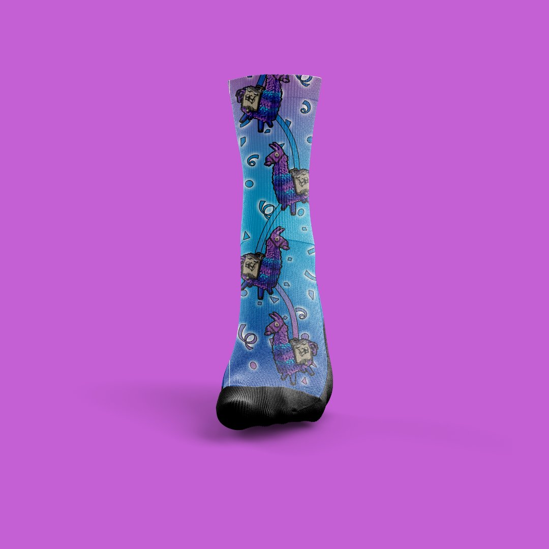 SethsSocks's tweet photo. Battle Royale Llama socks available. For 50% off use code: May https://t.co/5j3LWS8vfj https://t.co/ehjNqXd4ft