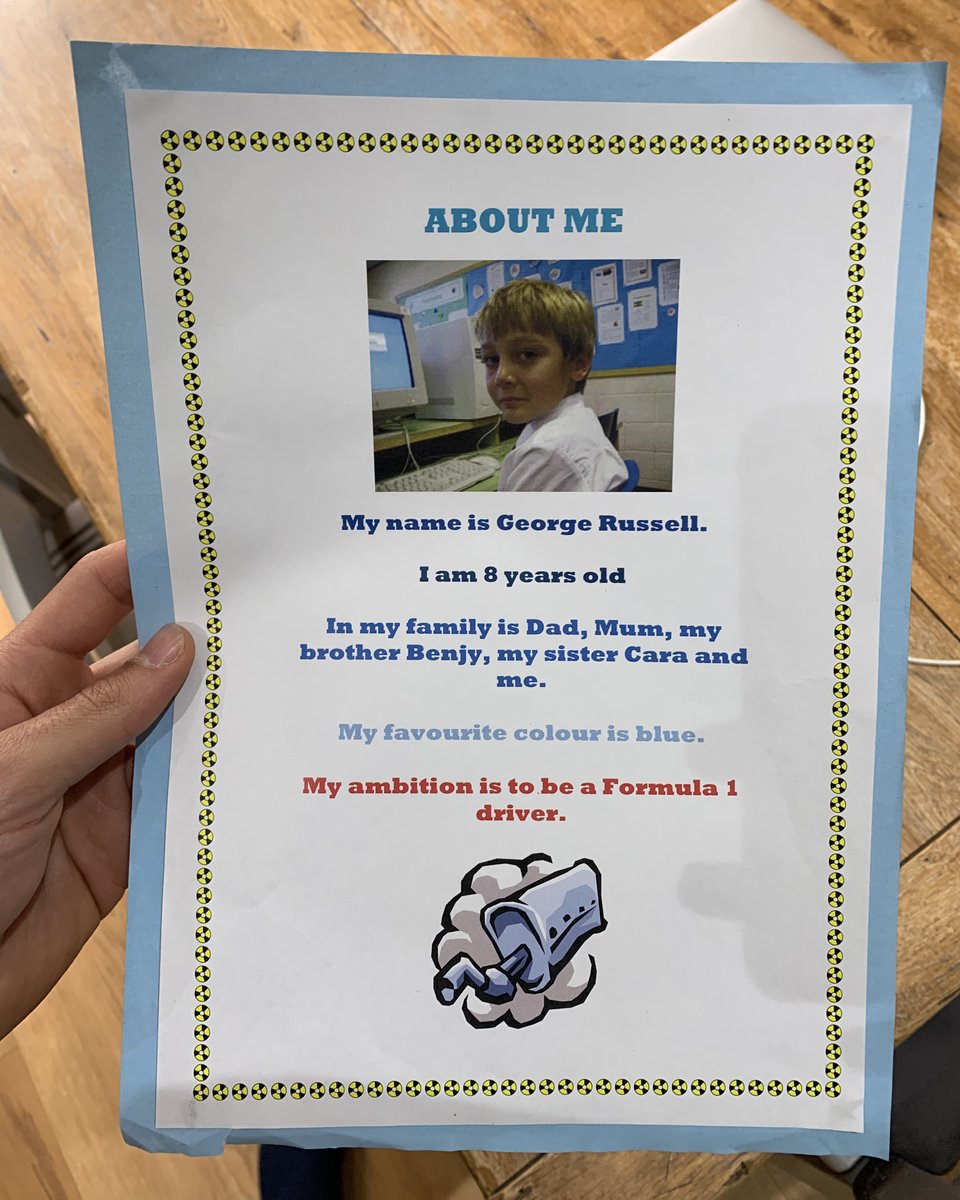 6 7 russell took up karting at the age of 7, having spent much of his time around karting tracks and his brother benjy, who was also involved in competitive karting. George Russell Cara Russell - George Russell On Twitter My Name Is George Russell Tbt