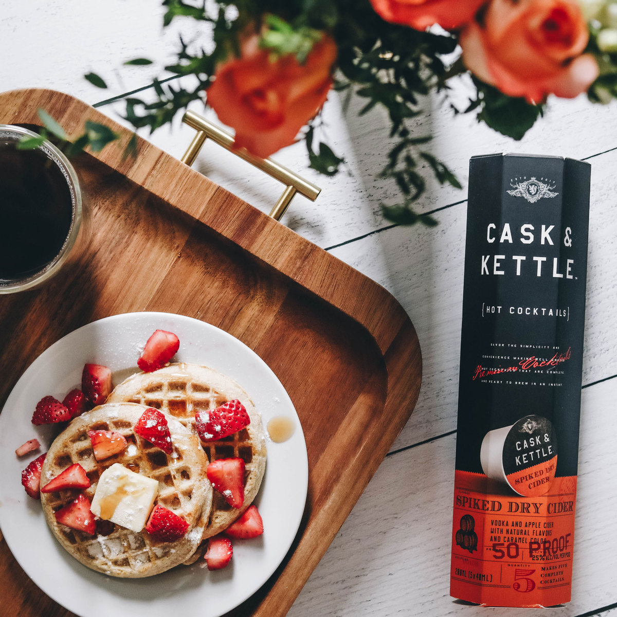 CaskKettleUSA's tweet photo. Wake her up today with the breakfast she really wants - cocktail included. Happy #MothersDay to all moms, step-moms, grandmothers, aunts, and mother figures! https://t.co/vC3c1hCtej